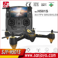 Drone Hubsan H501S X4 RC com câmera 1080P HD GPS Modo siga-me / Retorno automático / Brinquedo sem cabeça 5.8G FPV Quadcopter SJY-H501S